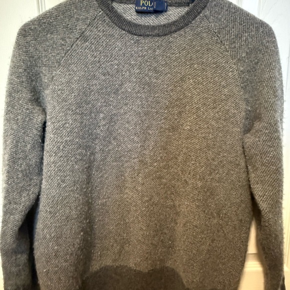 Ralph Lauren Charcoal Crewneck Sweater - Picture 1 of 6
